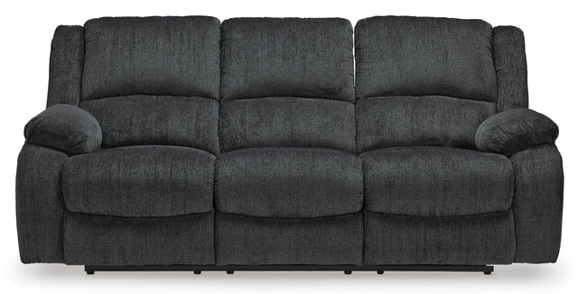 Ashley Slate Draycoll Reclining Sofa - Chenille - 7650488 - Home Elegance USA - 1