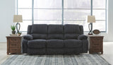 Ashley Slate Draycoll Reclining Power Sofa - Chenille - 7650487 - Home Elegance USA - 4