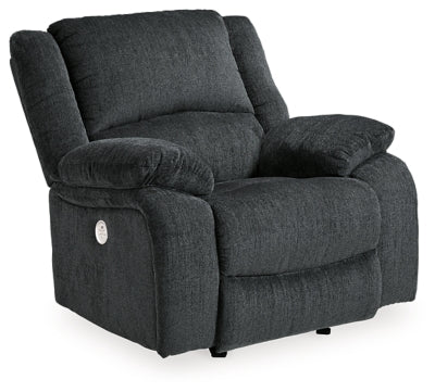 Ashley Slate Draycoll Power Rocker Recliner - Chenille | Home Elegance USA