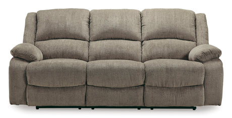 Ashley Pewter Draycoll Reclining Sofa - Chenille | Home Elegance USA