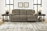 Ashley Pewter Draycoll Reclining Sofa - Chenille - 7650588 - Home Elegance USA - 4