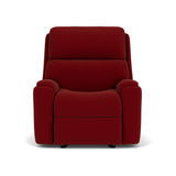 Rio Transitional Leather Power Recliner, Power Headrest | Flexsteel