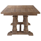 Stratford Salvaged Wood Dining Table - Light Brown by Uttermost - View 4