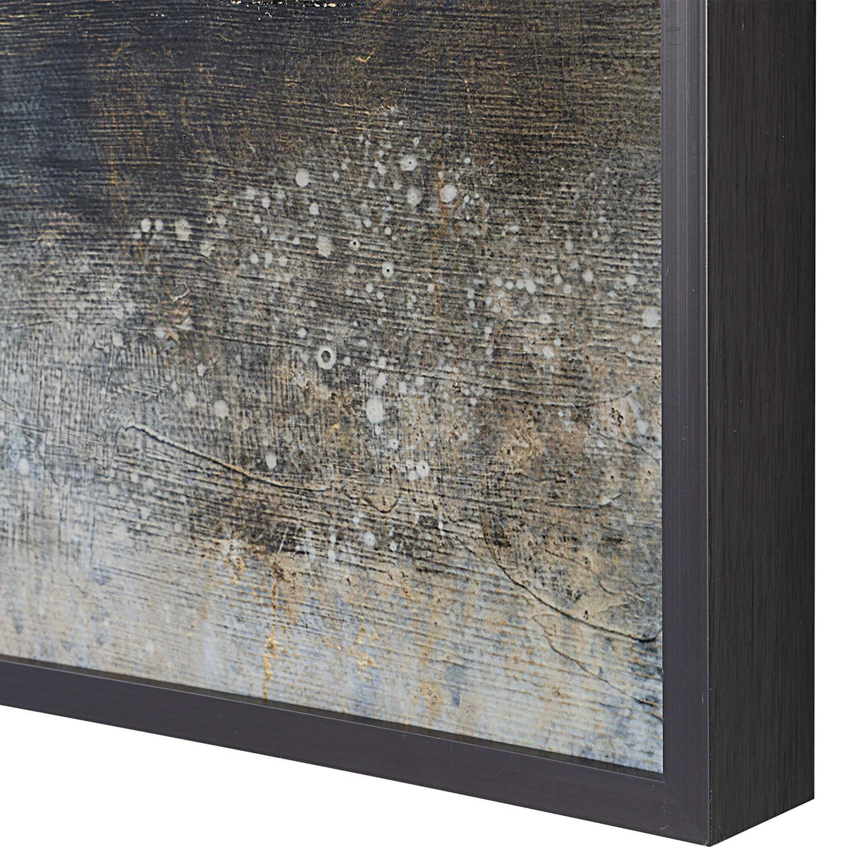 Gilt Misty Landscape Framed Print - Silver / Light Brown by Uttermost - View 5