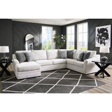 Benchcraft Koralynn Fabric 3 Pc Sectional 5410216/5410234/5410249 | Ashley - Koralynn 54102S1 3 pc Sectional with Chaise - Home Elegance USA - 5