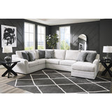 Benchcraft Koralynn Fabric 3 Pc Sectional 5410248/5410234/5410217 | Ashley - Koralynn 54102S2 3 pc Sectional with Chaise - Home Elegance USA - 5