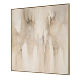 Embark Hand Painted Abstract Canvas Black / Brown / Gray / Woodtone - Light Brown by Uttermost - View 4