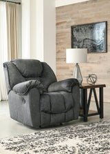 Ashley Granite Capehorn Rocker Recliner - Microfiber | Home Elegance USA