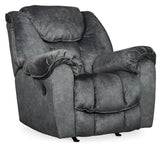 Ashley Granite Capehorn Rocker Recliner - Microfiber | Home Elegance USA