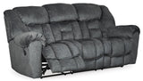 Ashley Granite Capehorn Reclining Sofa - Microfiber | Home Elegance USA