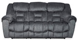 Ashley Granite Capehorn Reclining Sofa - Microfiber - 7690288 - Home Elegance USA - 1