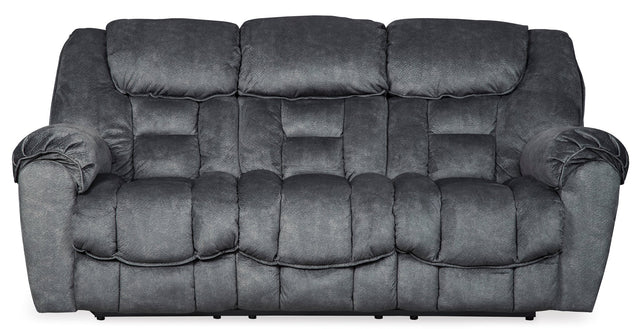 Ashley Granite Capehorn Reclining Sofa - Microfiber | Home Elegance USA