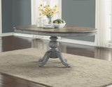 Plymouth Round Pedestal Dining Table - Gray | Flexsteel