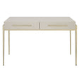 Jewel Modern White Desk by Uttermost - View 1