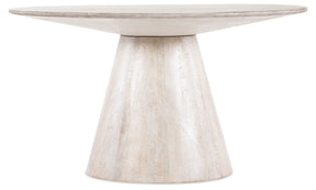 Commerce And Market Madison Round Dining Table - White by Hooker Furniture - View 1
