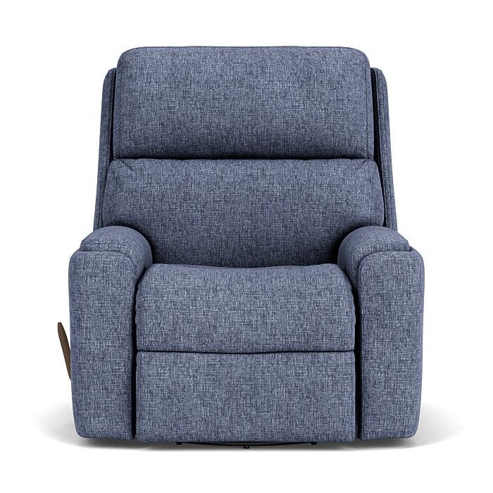 Rio Transitional Fabric Swivel Gliding Recliner | Flexsteel