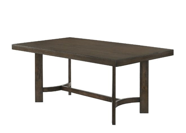 Acme - Farren Dining Table 77170 Weathered Oak Finish