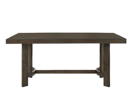 Acme - Farren Dining Table 77170 Weathered Oak Finish