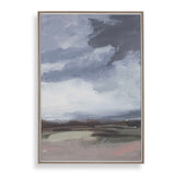 Bracing Framed Landscape Art Brown / Gray / Green / Orange / Pink / White - Blue / Green by Uttermost - View 1