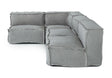 Navstar - Contemporary Grey Fabric Modular Sectional Sofa - View Image 1