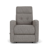 Charlotte Transitional Fabric Power Recliner With Power Headrest & Lumbar | Flexsteel