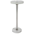 Pria Crystal Drink Table - Silver by Uttermost - View 1
