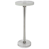 Pria Crystal Drink Table - Silver by Uttermost - View 1