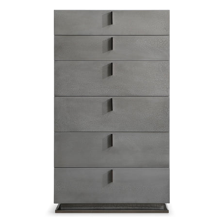 Modrest Buckley - Modern Grey Crackle Chest
