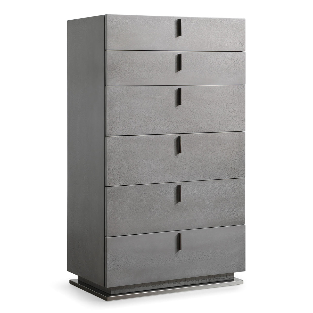 Modrest Buckley - Modern Grey Crackle Chest