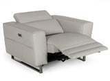 Accenti Italia Lucca - Italian Modern Grey Armchair w/ Electric Recliner