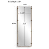 Hann Full Length Mirror - Bronze by Uttermost - View 7