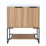 30 Inch Freestanding Bathroom Vanity With Resin Basin,30x18,(W99951318) - W99981923 - image - 9