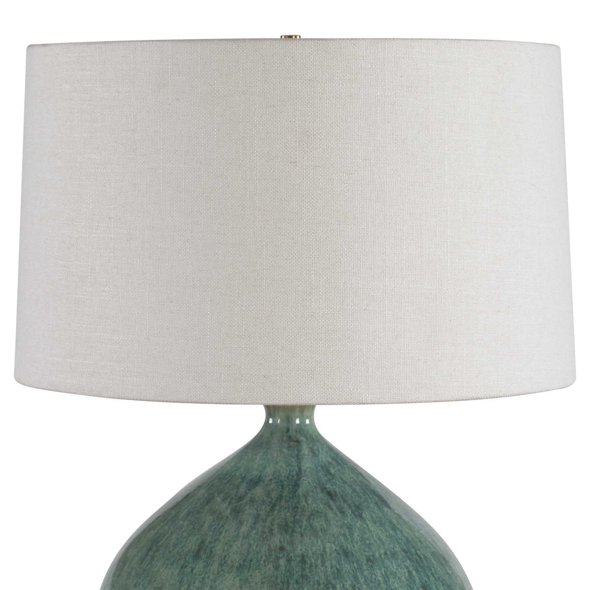 Callista Table Lamp Teal Blue - Light Blue by Uttermost - View 4