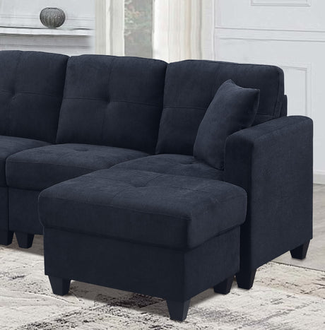 Sectional Sofa, Dark Blue - sold by Home Elegance USA