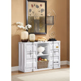 Acme - Cargo Server 77890 White Finish