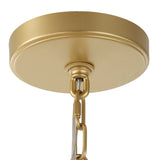 Macrame 4 Light Rope Pendant - Light Brown by Uttermost - View 8