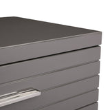 Modrest Splendor - Grey High Gloss Slatted Chest