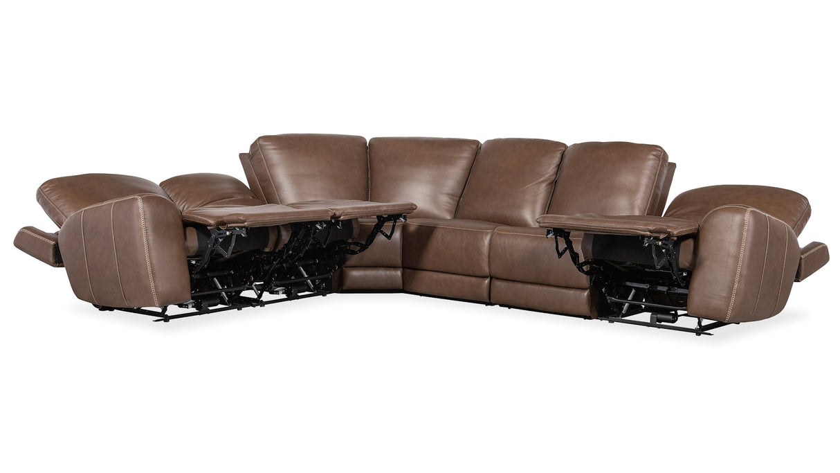 Torres 6 Piece Sectional by Hooker Furniture - Home Elegance USA Hooker Furniture