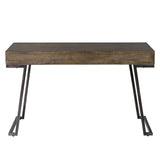 Comrade Natural Wood Desk - Dark Brown by Uttermost - View 6