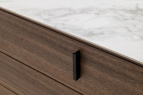 Modrest Chelton - Contemporary White Ceramic & Walnut Dresser | VIG - Home Elegance USA