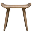 Arne Scandinavian Small Bench - Light Brown by Uttermost - View 1