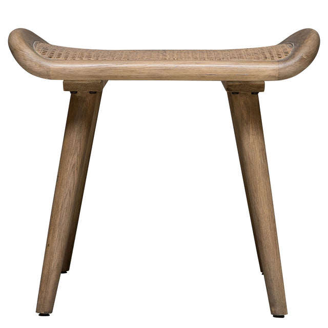 Arne Scandinavian Small Bench - Light Brown by Uttermost - View 1
