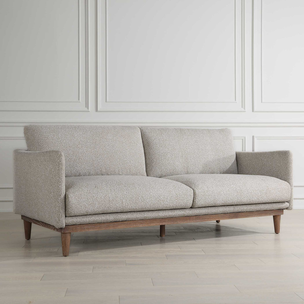 Freefall Ceruse Sofa - Light Gray by Uttermost - View 5