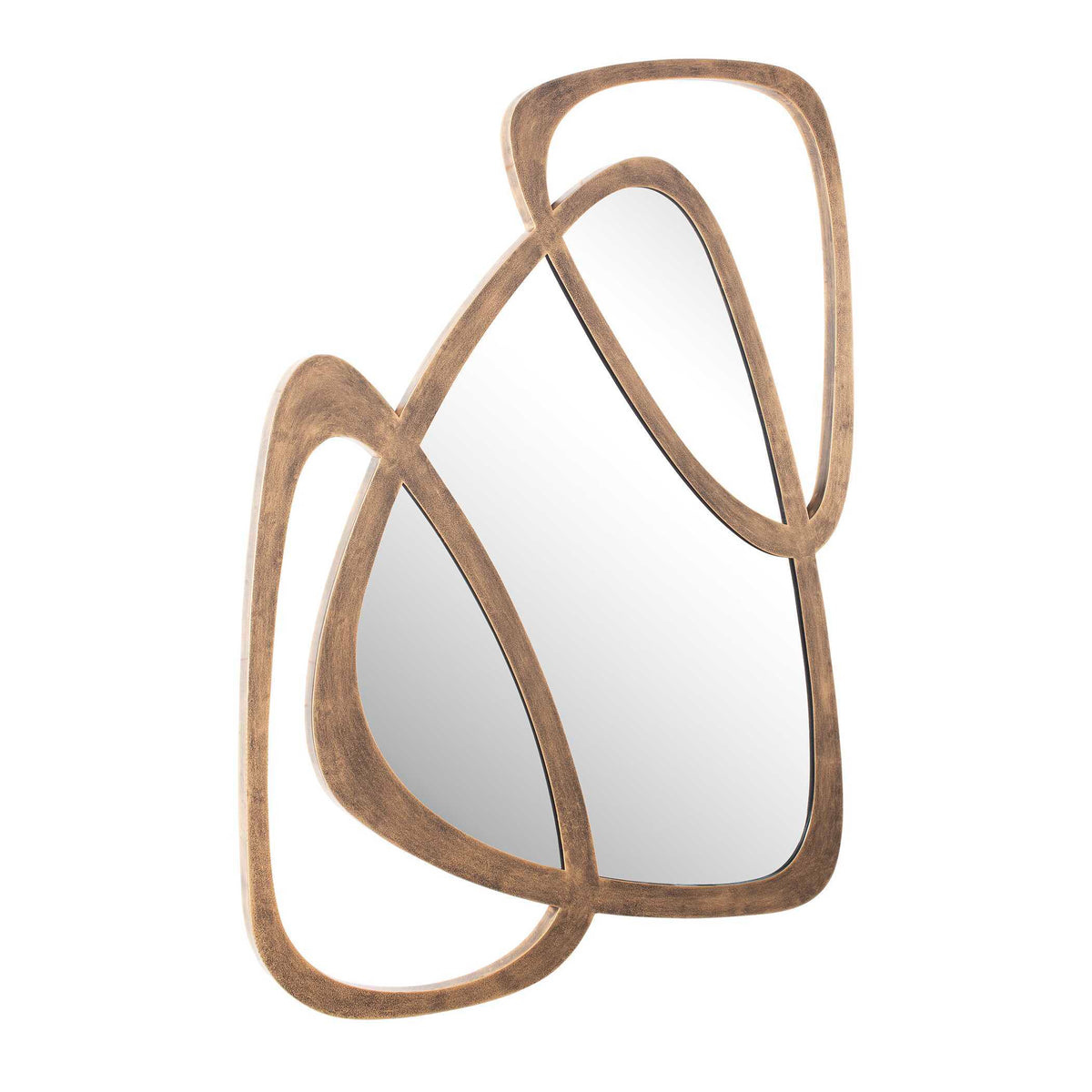 Momentum Mirrored Wall Decor - Gold by Uttermost - View 3