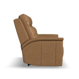 Ranger Power Reclining Loveseat With Power Headrest, Lumbar, Heat & Massage - Oakridge | Flexsteel