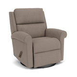 Belle Traditional Fabric Swivel Gliding Recliner | Flexsteel