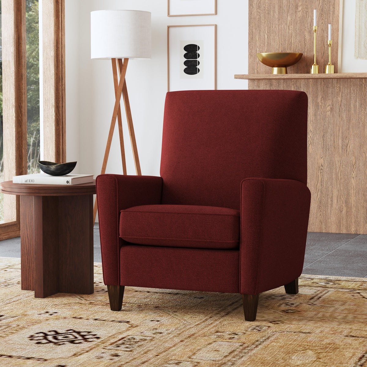 Digby Fabric High-Leg Recliner | Flexsteel