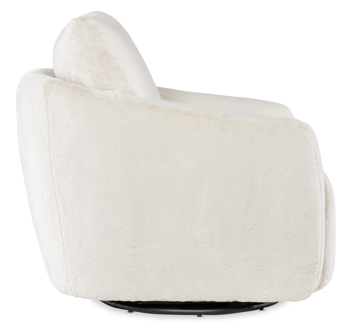 Bonnie Swivel Chair With Power Footrest - White by Hooker Furniture - View 8