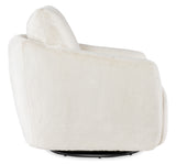 Bonnie Swivel Chair With Power Footrest - White by Hooker Furniture - View 8