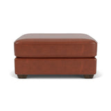Thornton Leather Cocktail Ottoman | Flexsteel